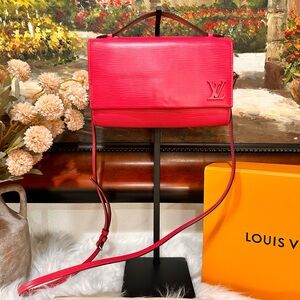 Louis Vuitton Vibrant Red Crossbody Bag